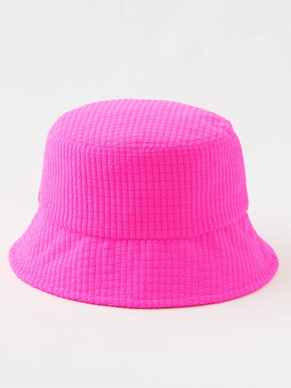 aerie Hot Pink Terry Square Bucket Hat